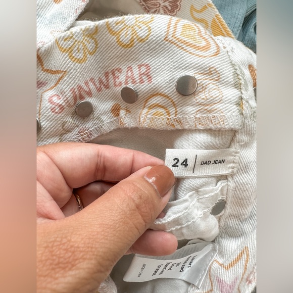 NWOT PacSun Mixed Pacific Sunwear Print Dad Jean in Size 24 - Picture 15 of 16